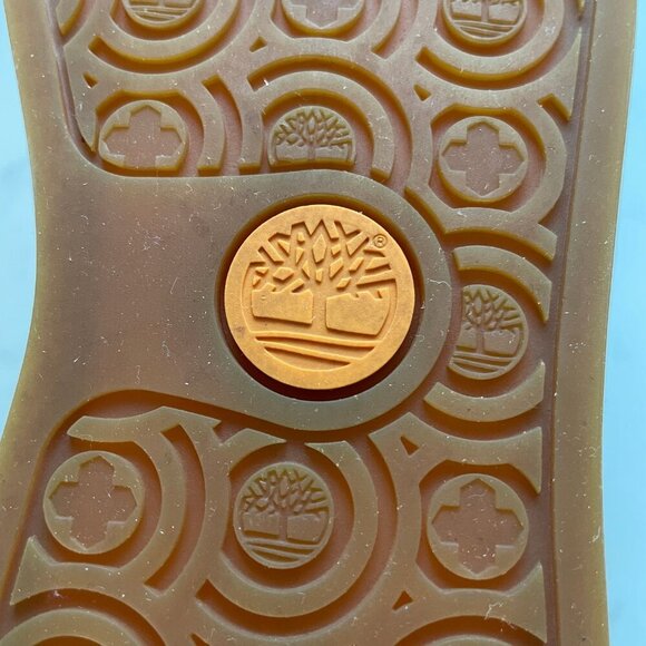 Timberland Earthkeepers LaceUp Sneakers Textile & Leather Trim Bleached Pink 8.5 - Picture 11 of 13